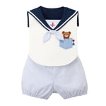 BIB & GYM SHORTS SET-Wear Boy-MIKI HOUSE Singapore